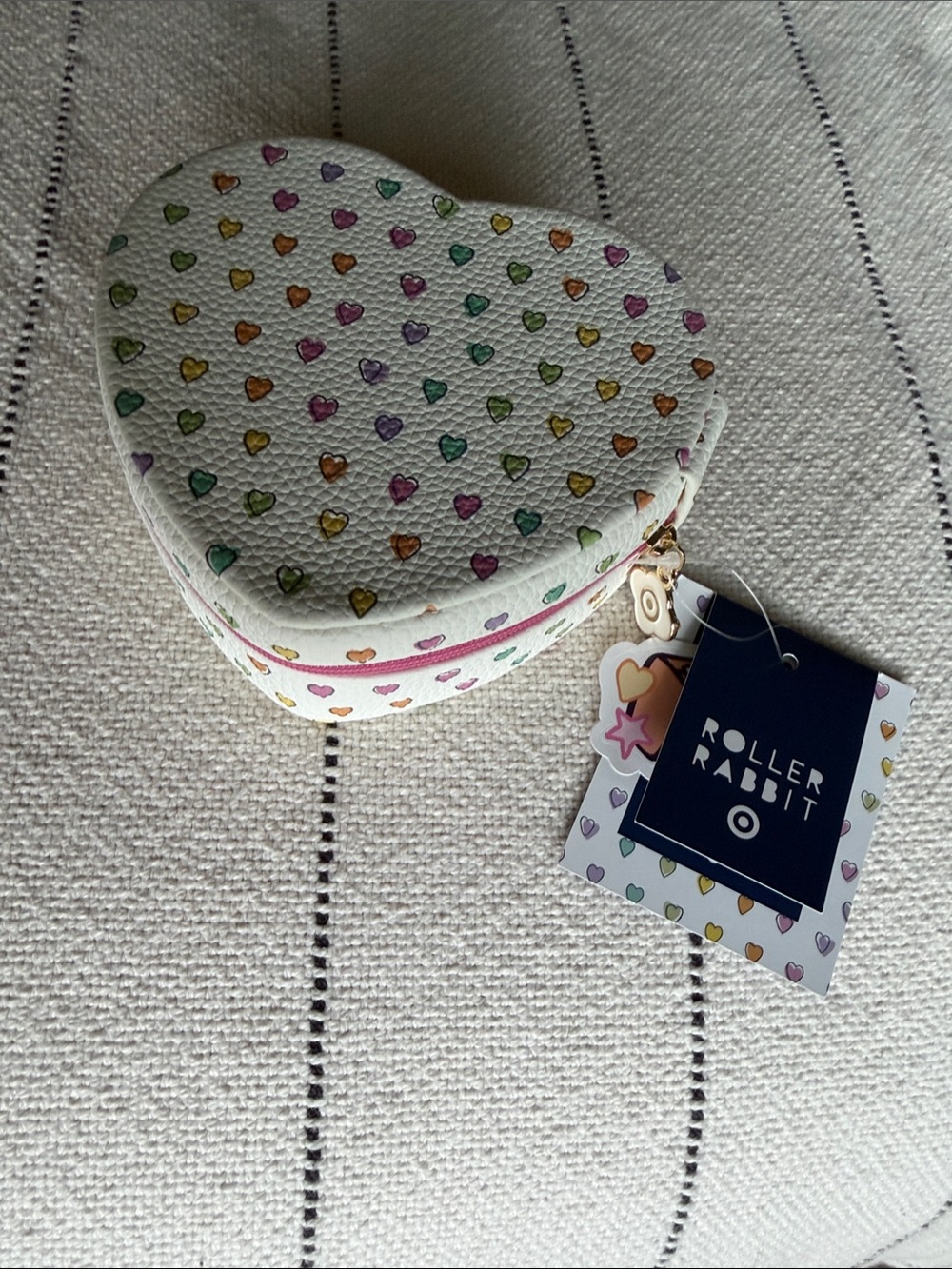 NWT Roller Rabbit x Target Zip-closure Jewelry Case